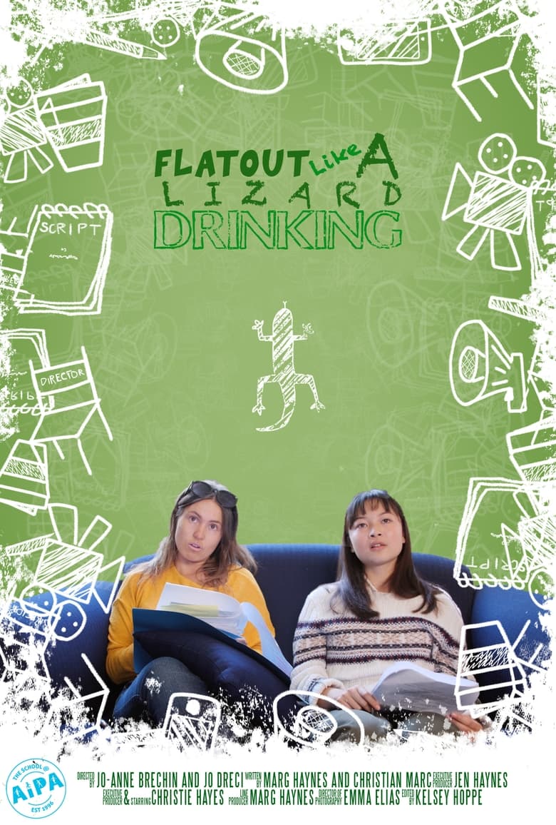 Poster of Flat Out Like a Lizard Drinking