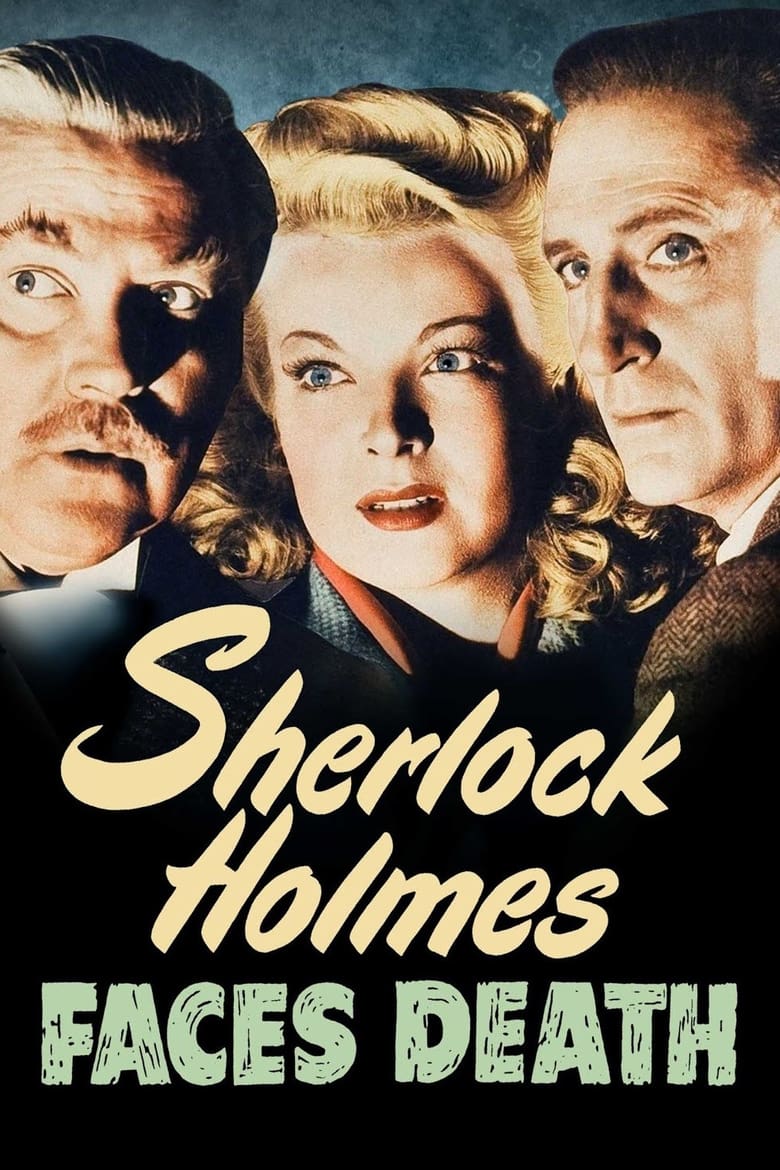 Poster of Sherlock Holmes Faces Death