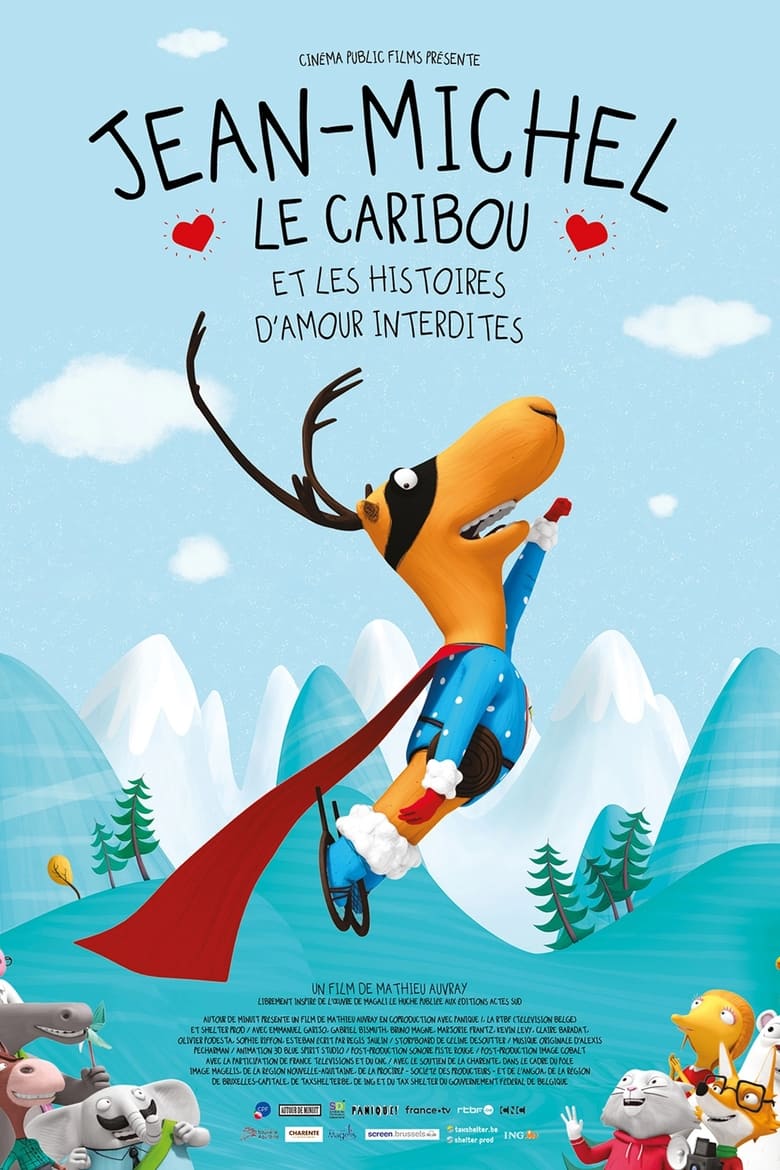 Poster of Jean-Michel le caribou et les histoires d'amour interdites