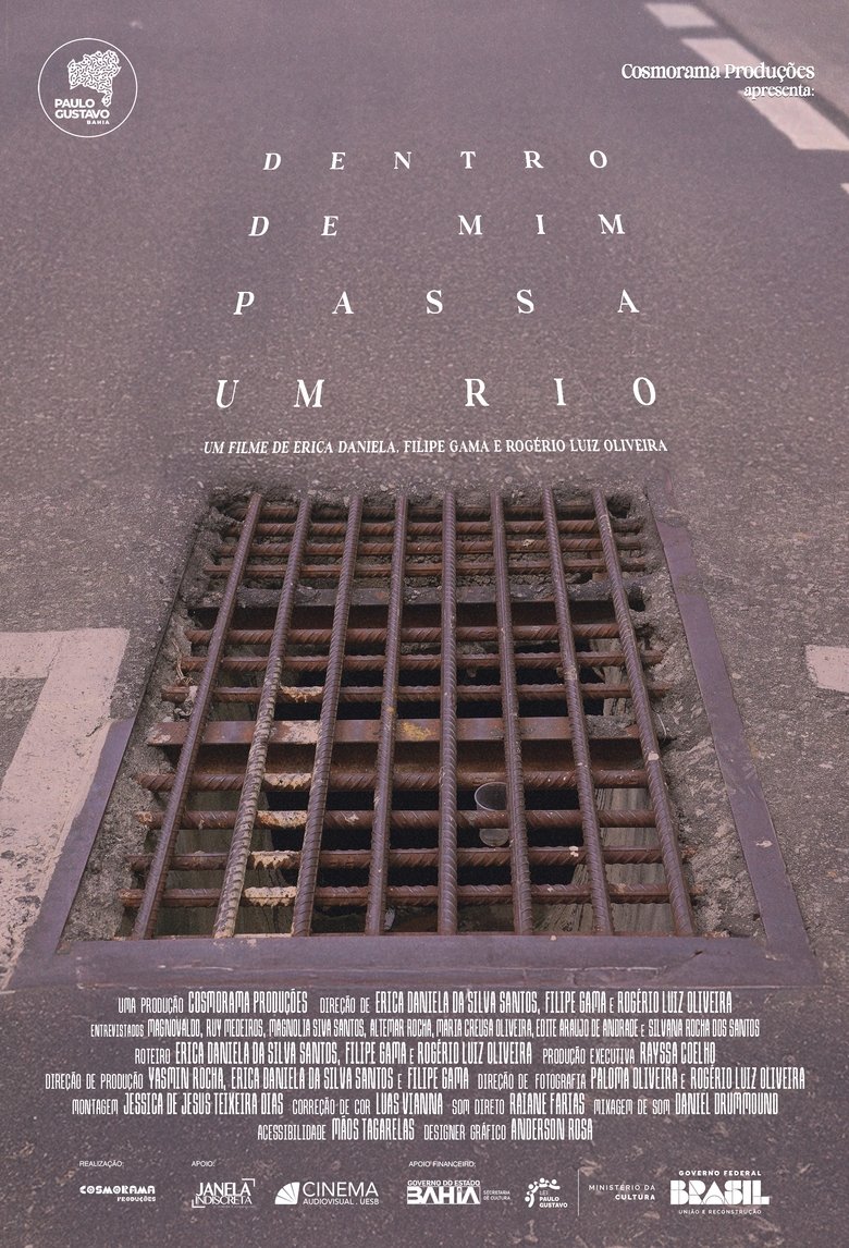 Poster of Dentro de Mim Passa Um Rio