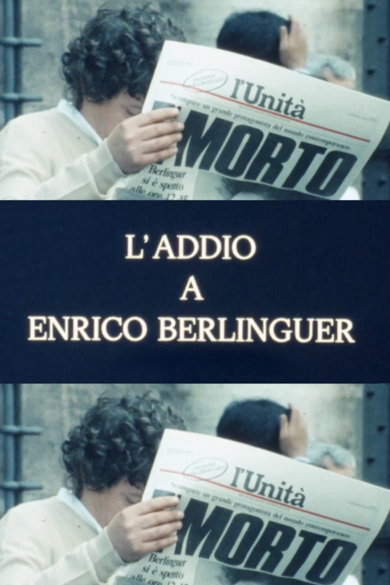 Poster of Farewell to Enrico Berlinguer