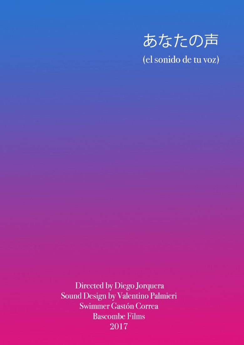Poster of The sound of your voice