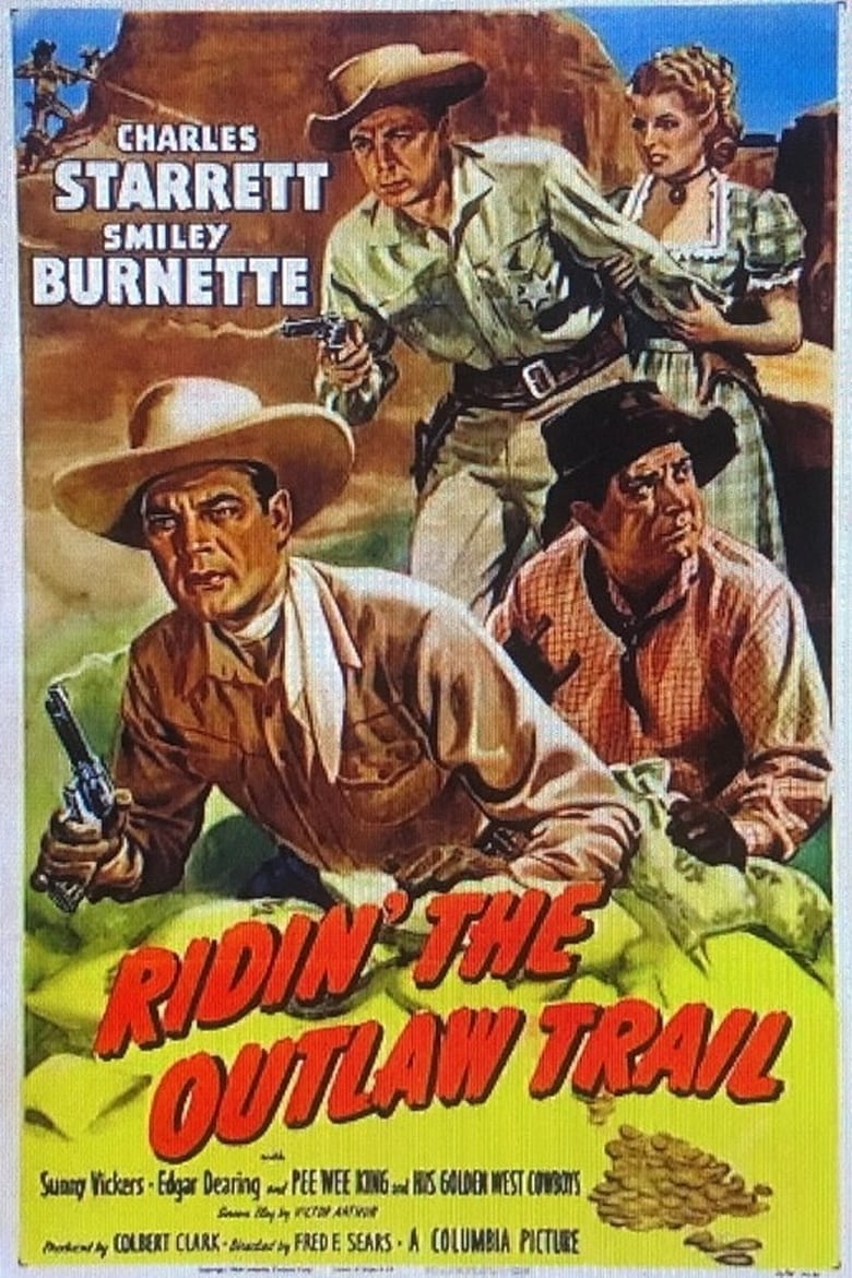 Poster of Ridin' the Outlaw Trail