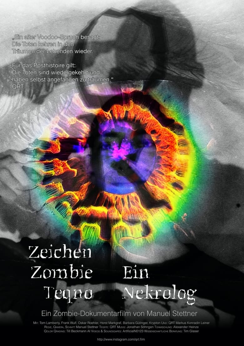 Poster of QRT: Sign, Zombie, Teqno - A Necrologue