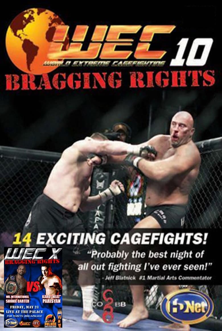 Poster of WEC 10: Bragging Rights