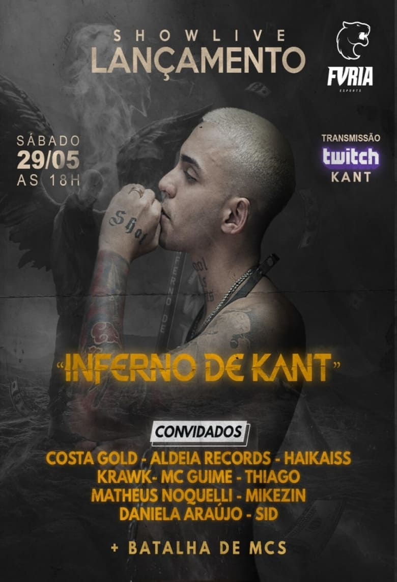 Poster of Kant - Inferno de Kant  Ao Vivo