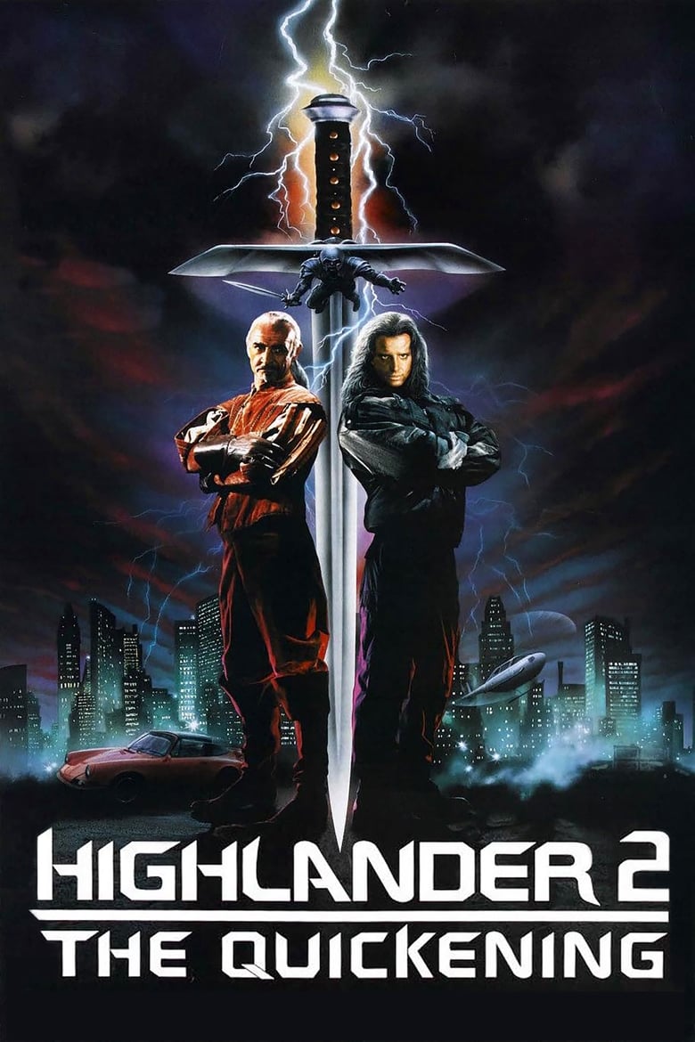 Poster of Highlander II: The Quickening