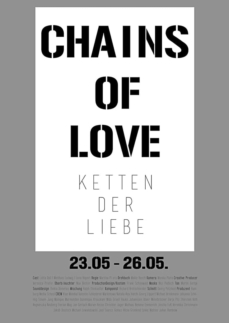 Poster of Ketten der Liebe