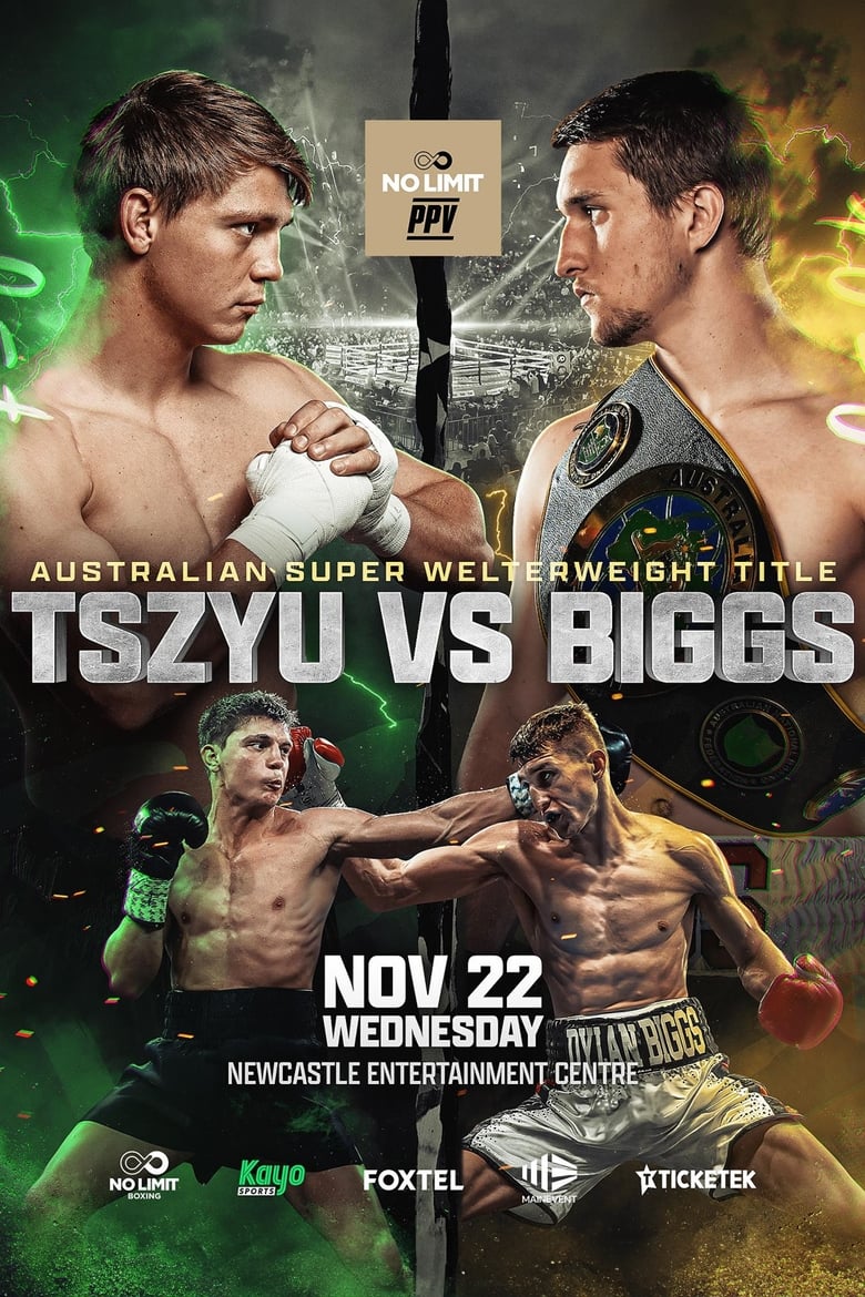 Poster of Nikita Tszyu vs. Dylan Biggs