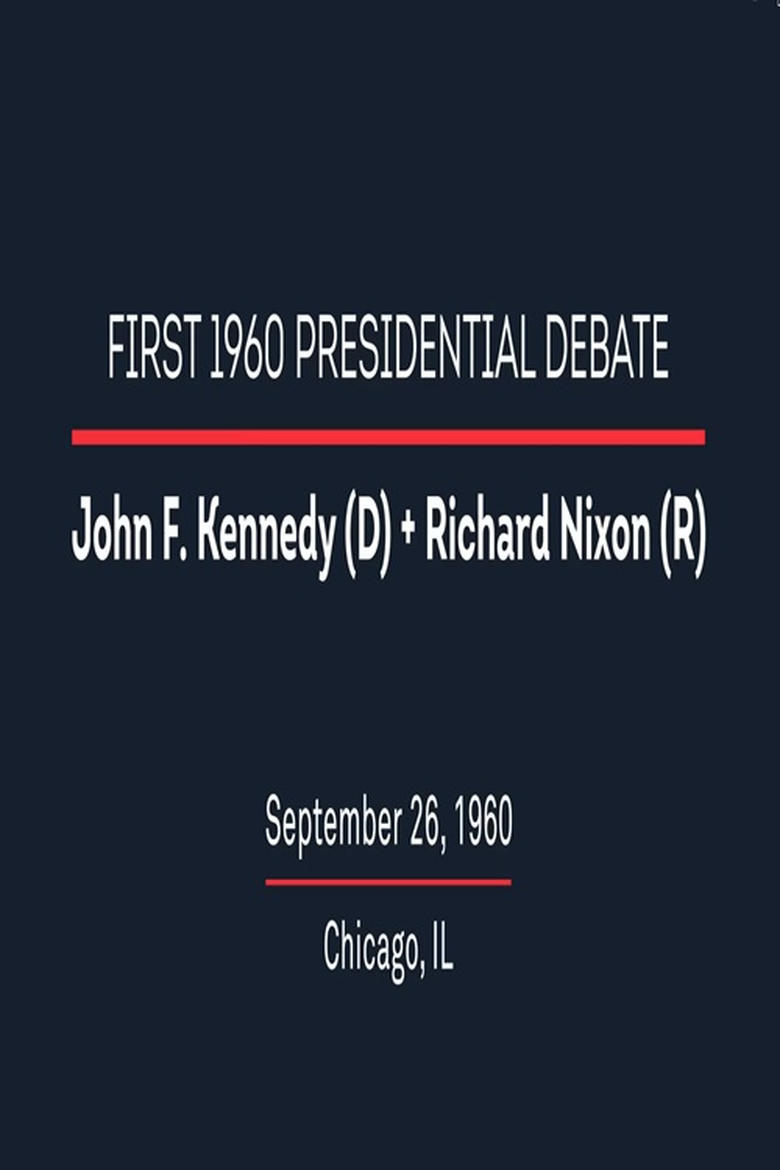 Poster of 1960 First Presidential Debate