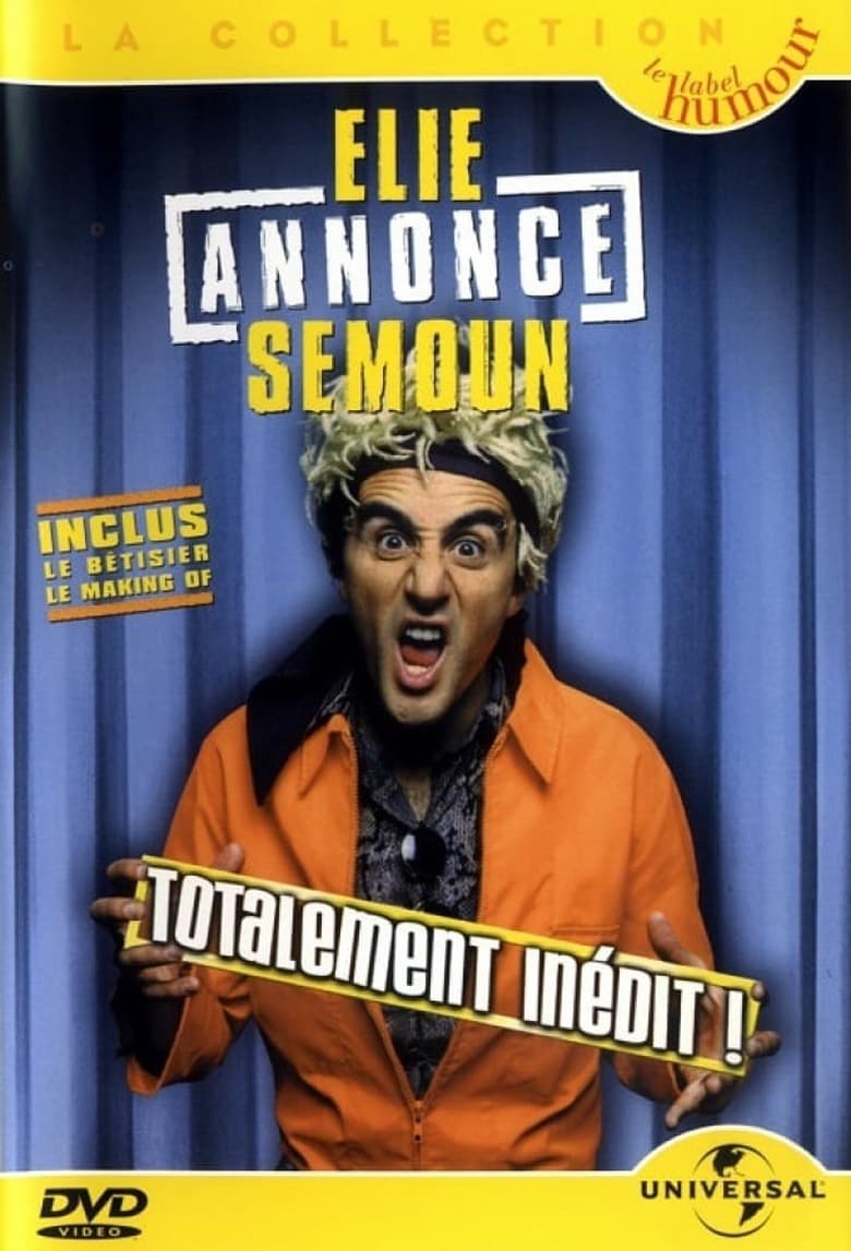 Poster of Elie Semoun - Elie annonce Semoun