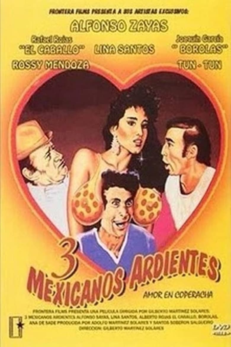 Poster of Tres Mexicanos ardientes