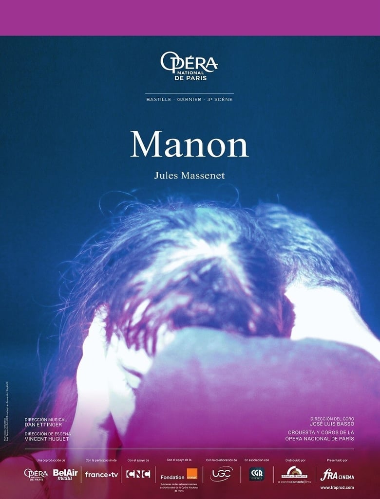 Poster of Manon - Opéra national de Paris