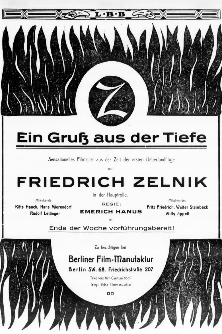 Poster of Ein Gruß aus der Tiefe