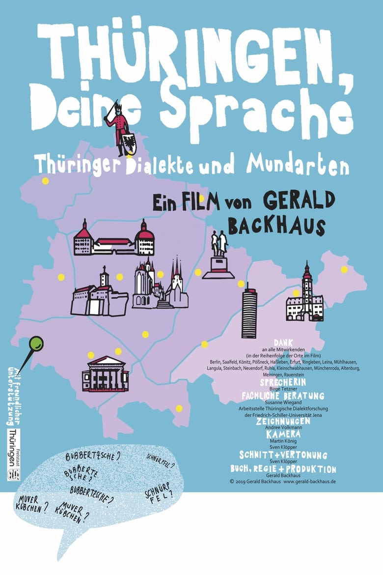 Poster of Thüringen, Deine Sprache