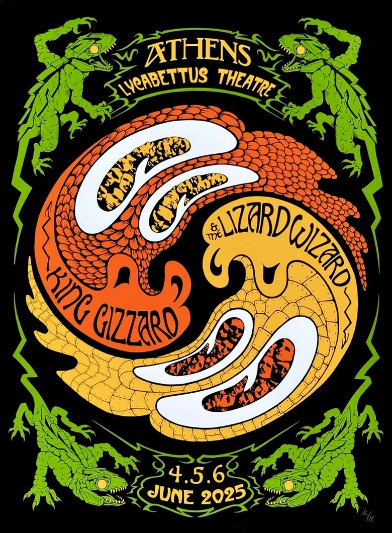 Poster of King Gizzard & The Lizard Wizard - Live in Athens '25 (Night 1)