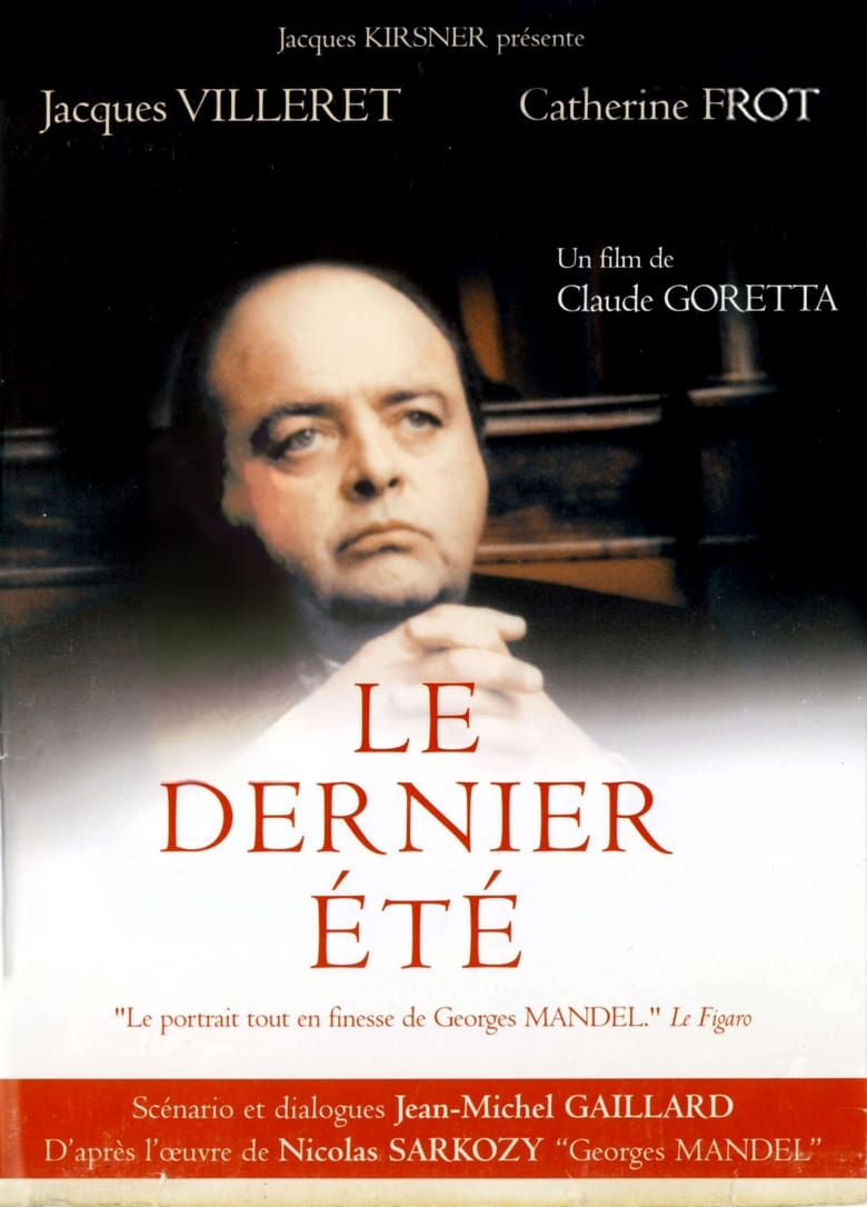 Poster of Le Dernier Été