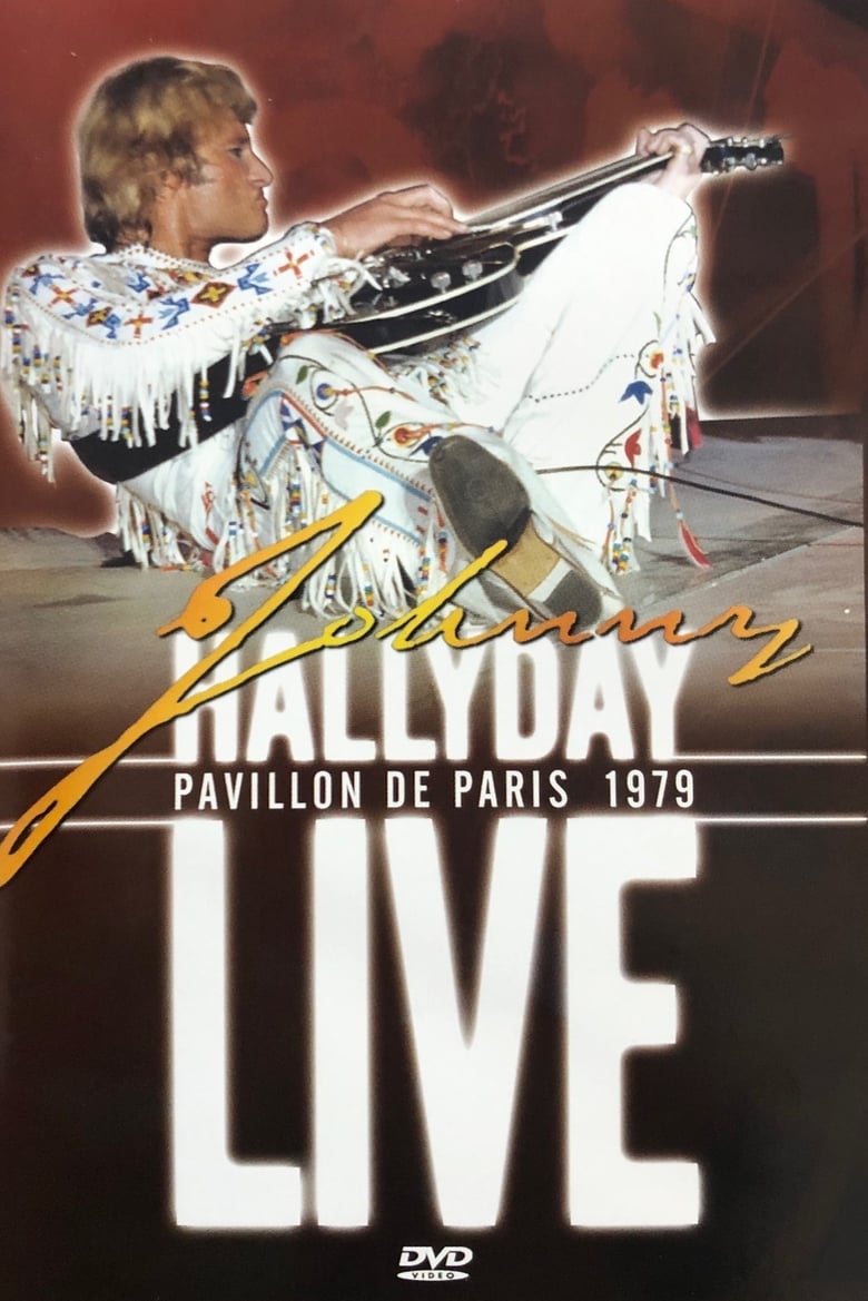 Poster of Johnny Hallyday - Pavillon de Paris