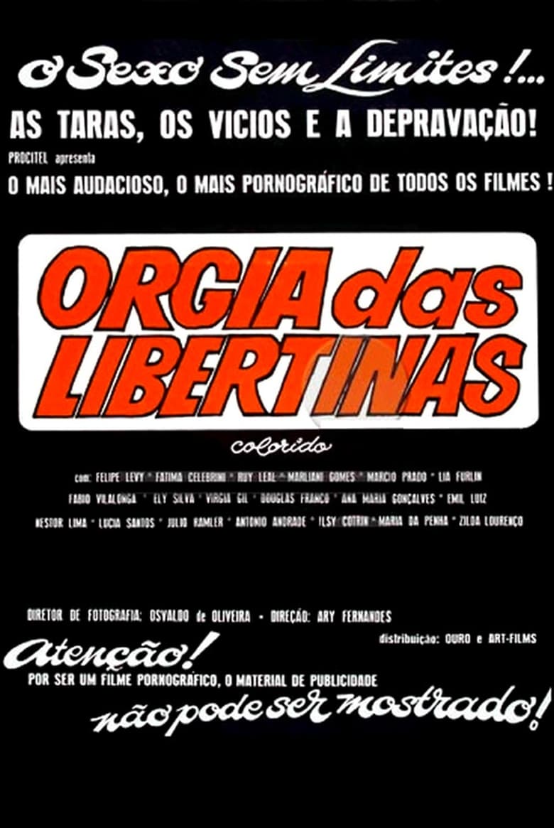 Poster of Orgia das Libertinas