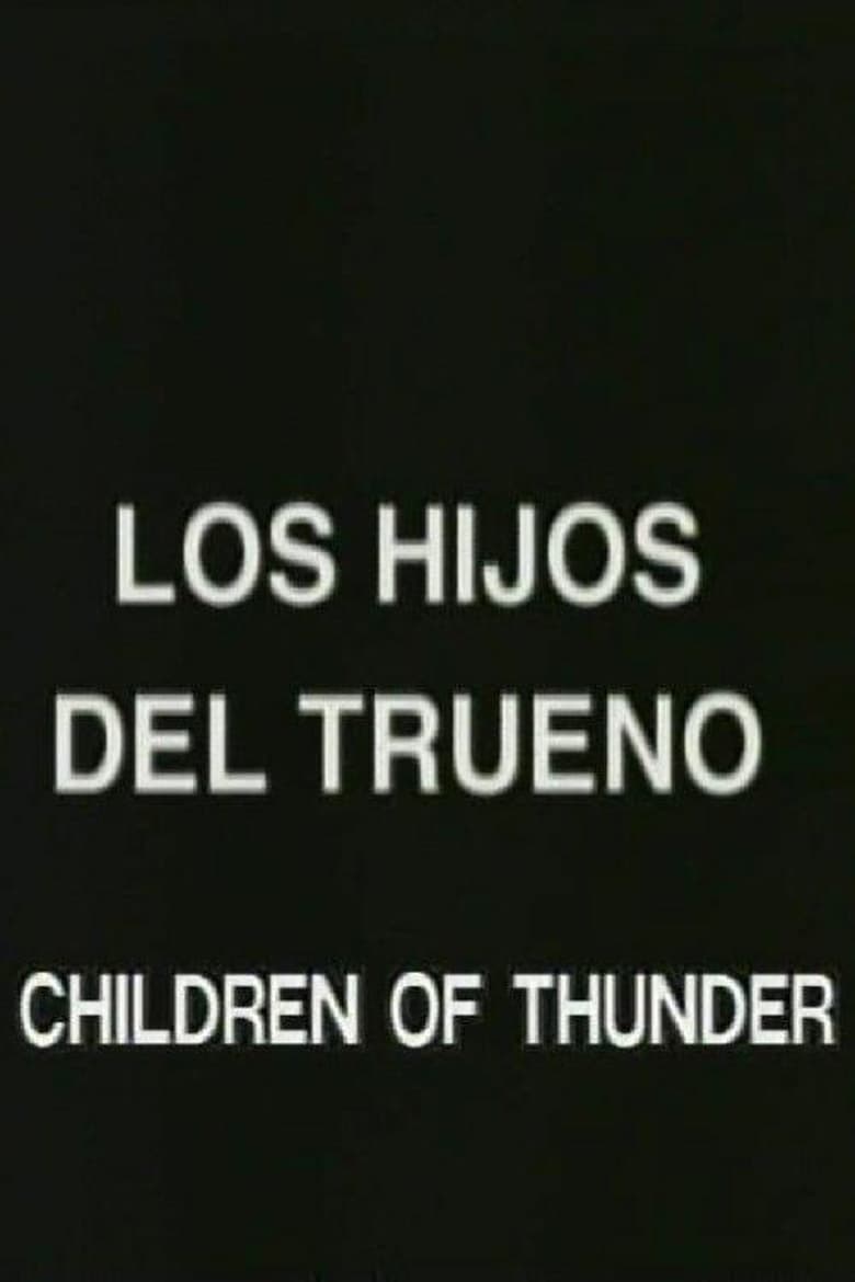 Poster of Los hijos del trueno