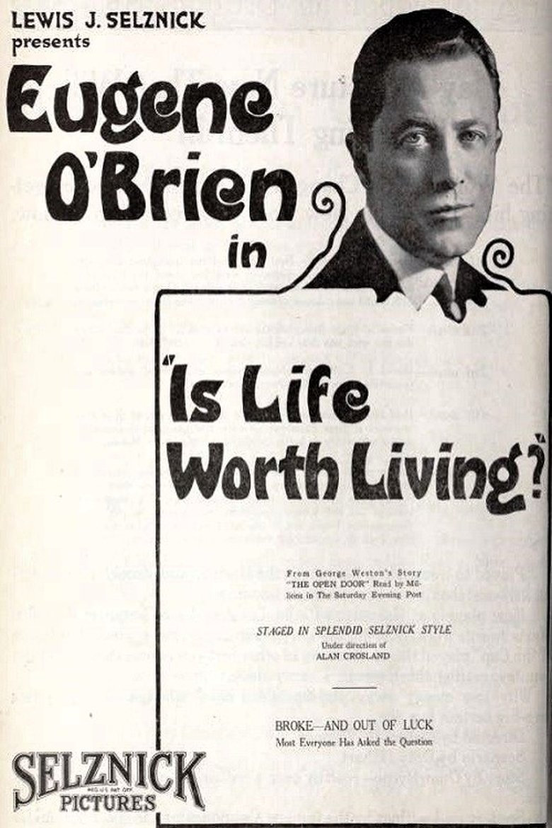 Poster of Is Life Worth Living?