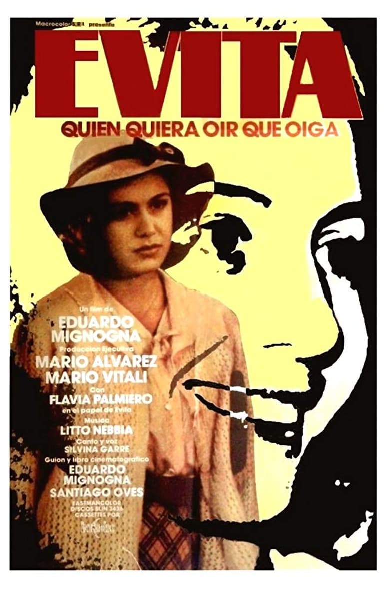 Poster of Evita, quien quiera oír que oiga