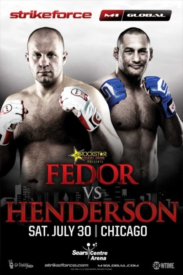 Poster of Strikeforce: Fedor vs. Henderson