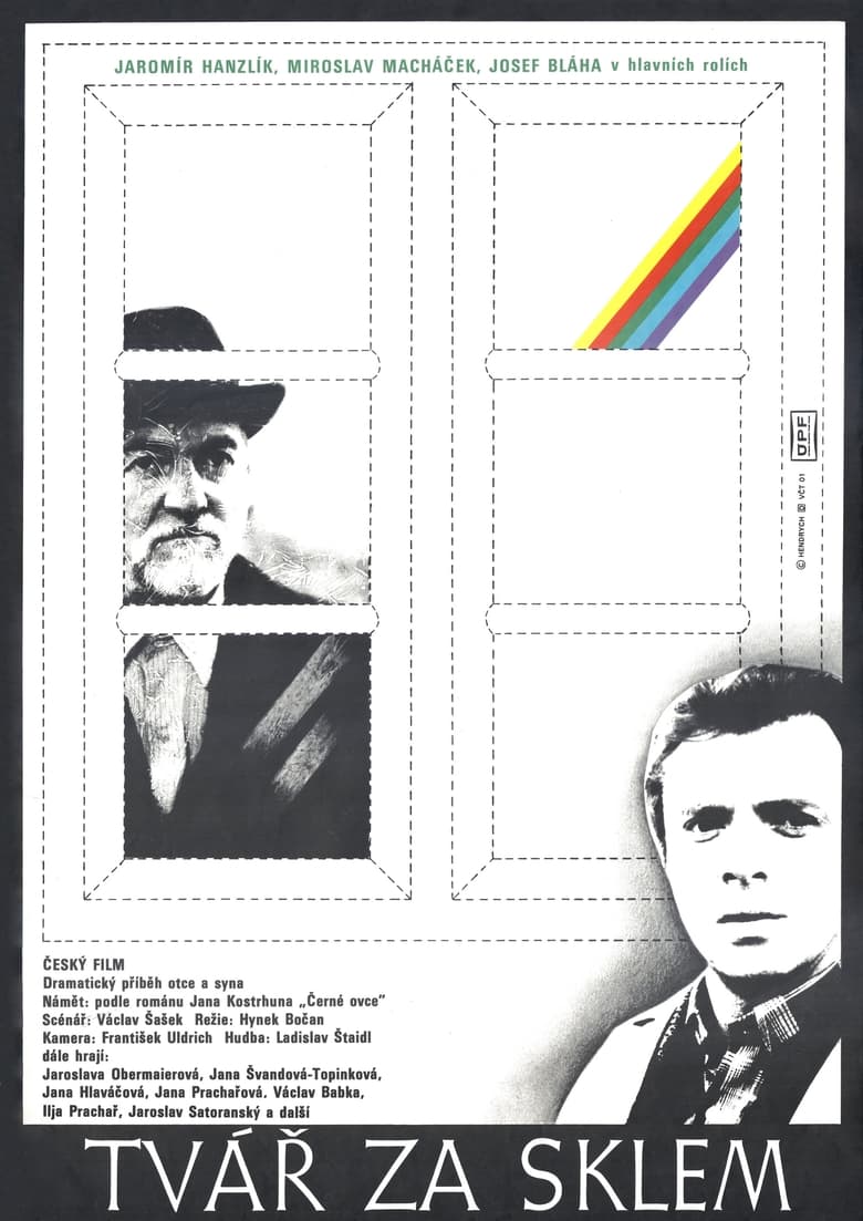 Poster of Tvář za sklem