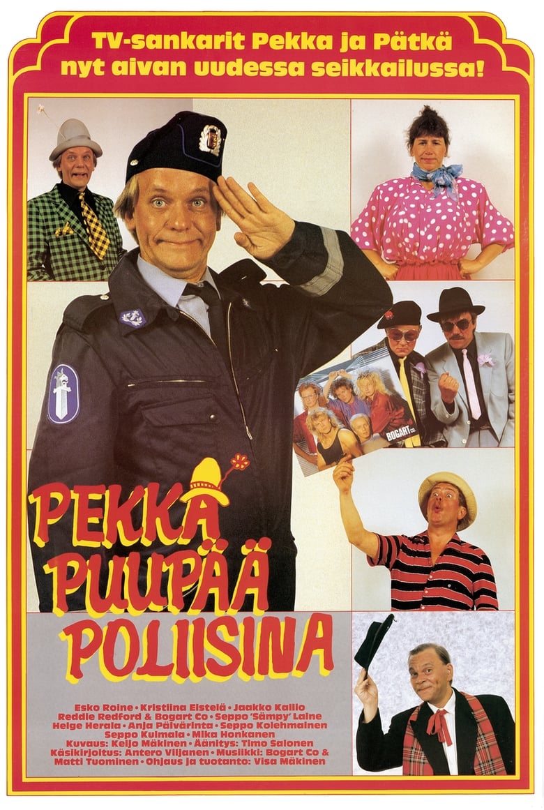 Poster of Pekka Puupää poliisina