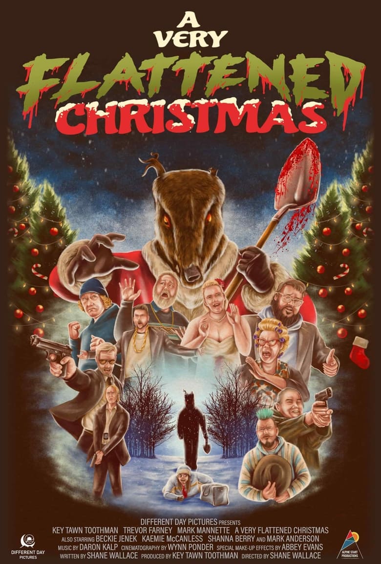 Poster of A Very Flattened Christmas