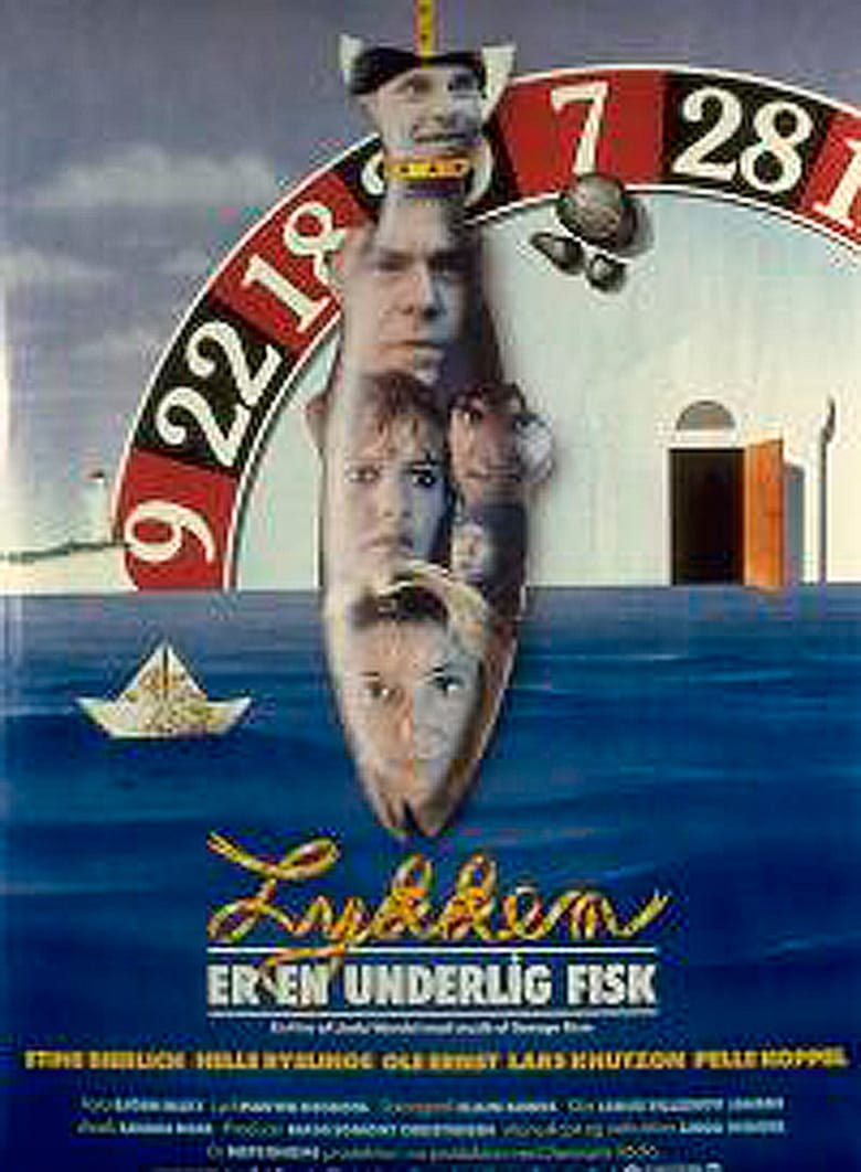 Poster of Lykken er en underlig fisk