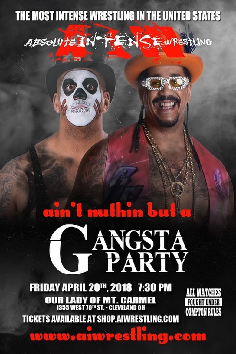 Poster of AIW Ain't Nothing But A Gangsta Party