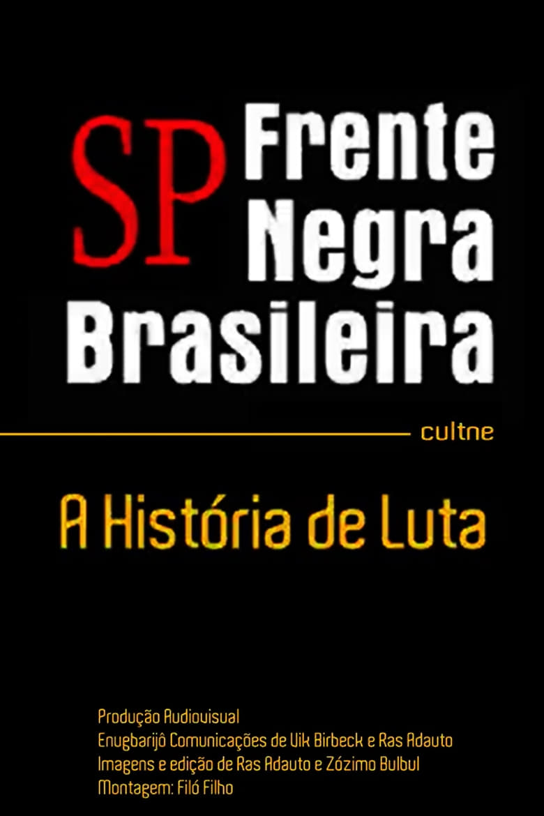 Poster of Frente Negra Brasileira