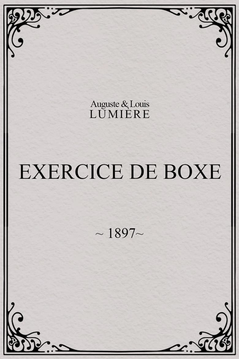 Poster of Exercice de boxe