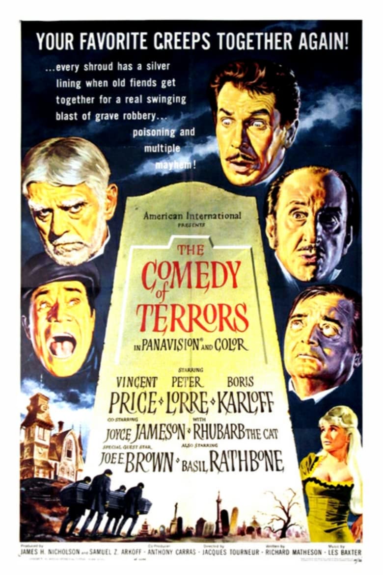 Poster of The Comedy of Terrors