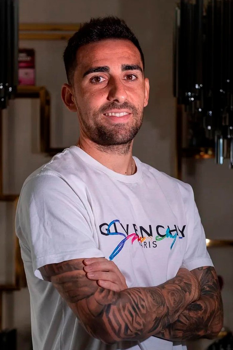 Portrait of Paco Alcácer