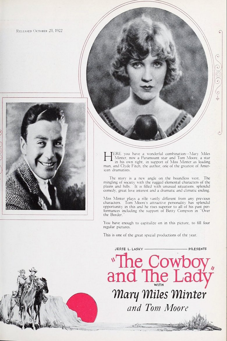 Poster of The Cowboy and the Lady