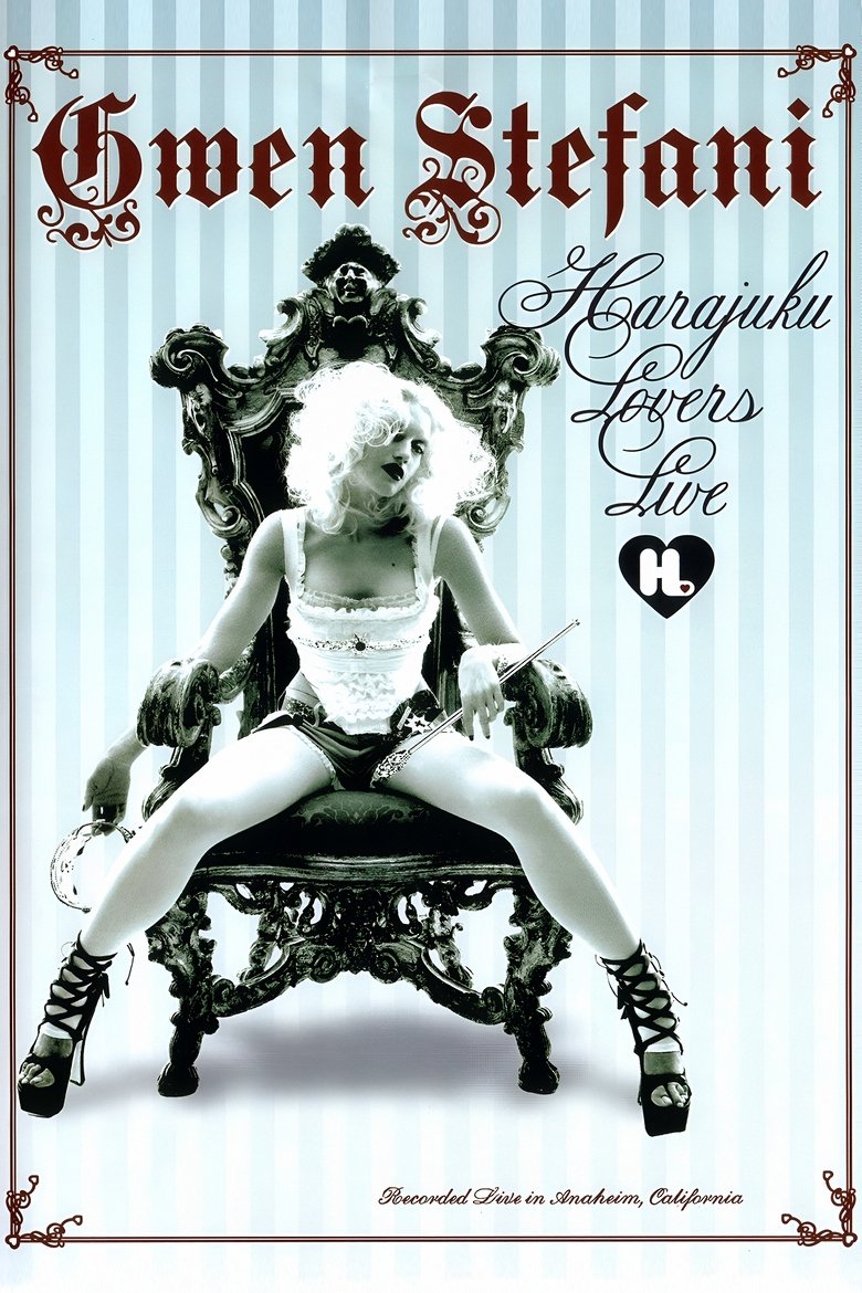 Poster of Gwen Stefani: Harajuku Lovers Live