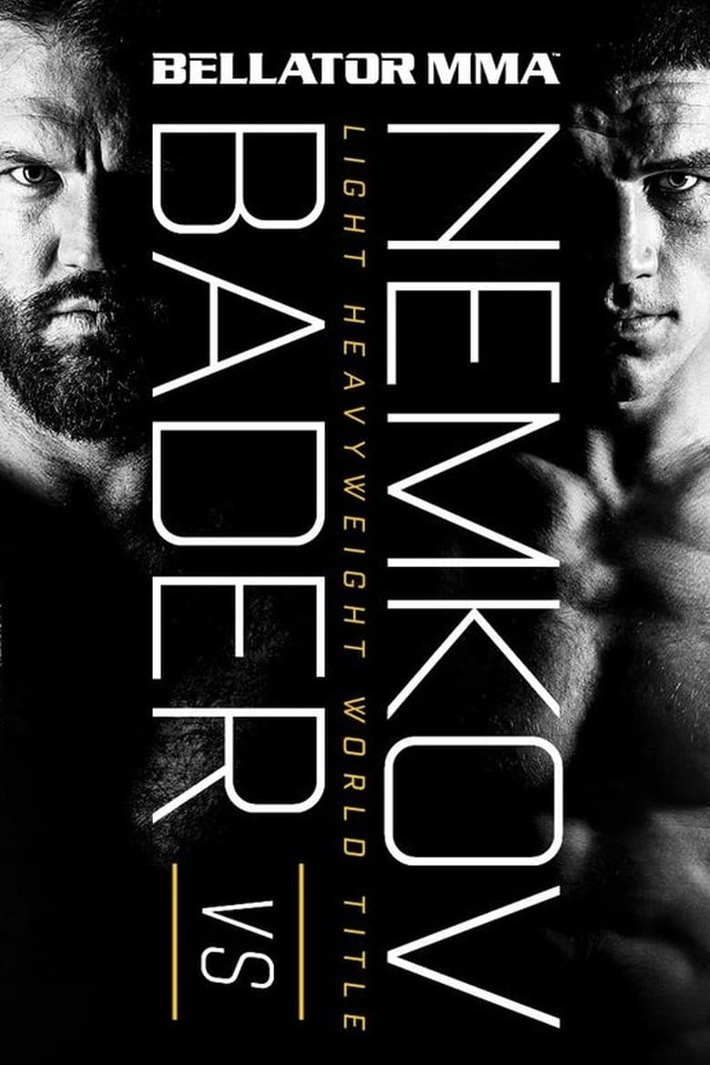 Poster of Bellator 244: Bader vs. Nemkov