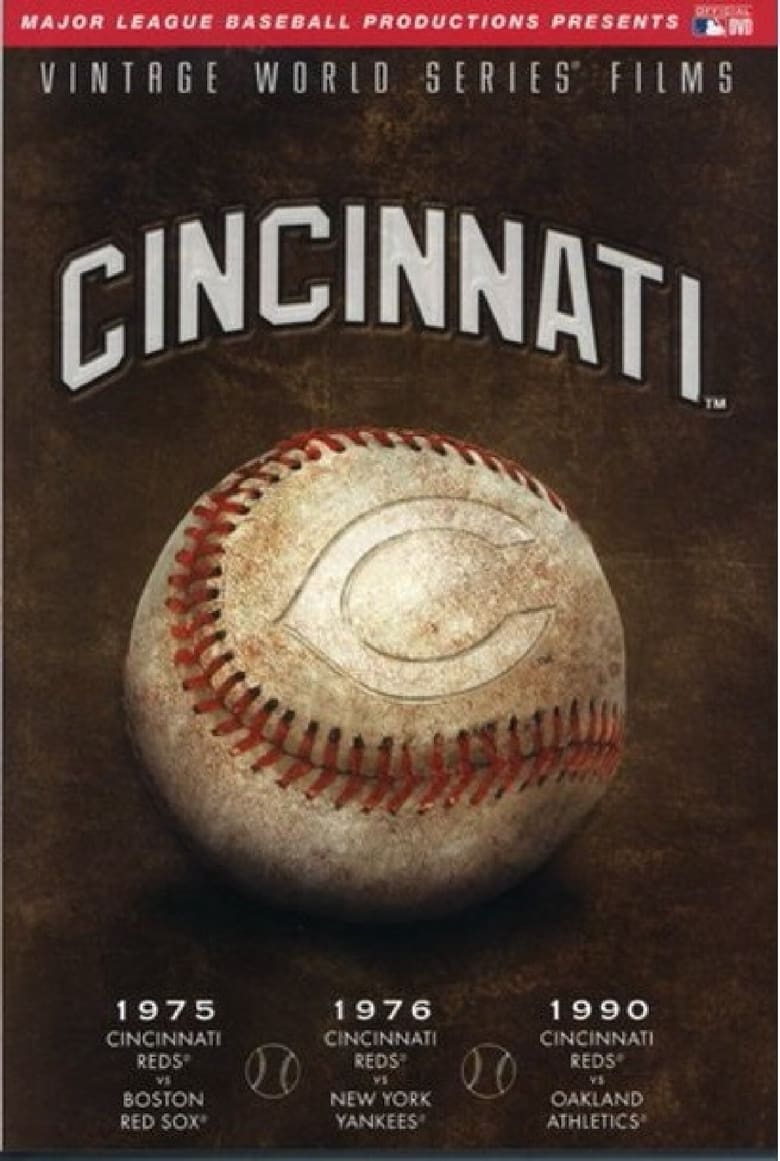 Poster of MLB Vintage World Series Films - Cincinnati Reds (1975, 1976, 1990)