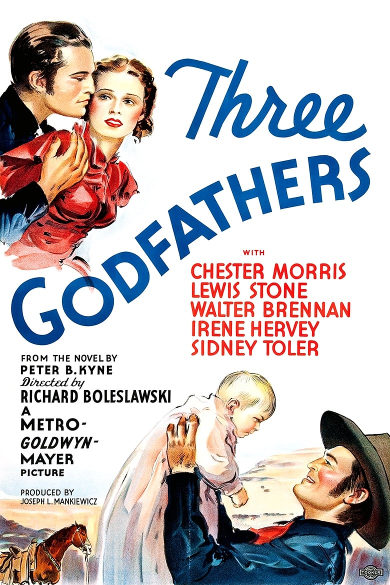 Poster of Three Godfathers