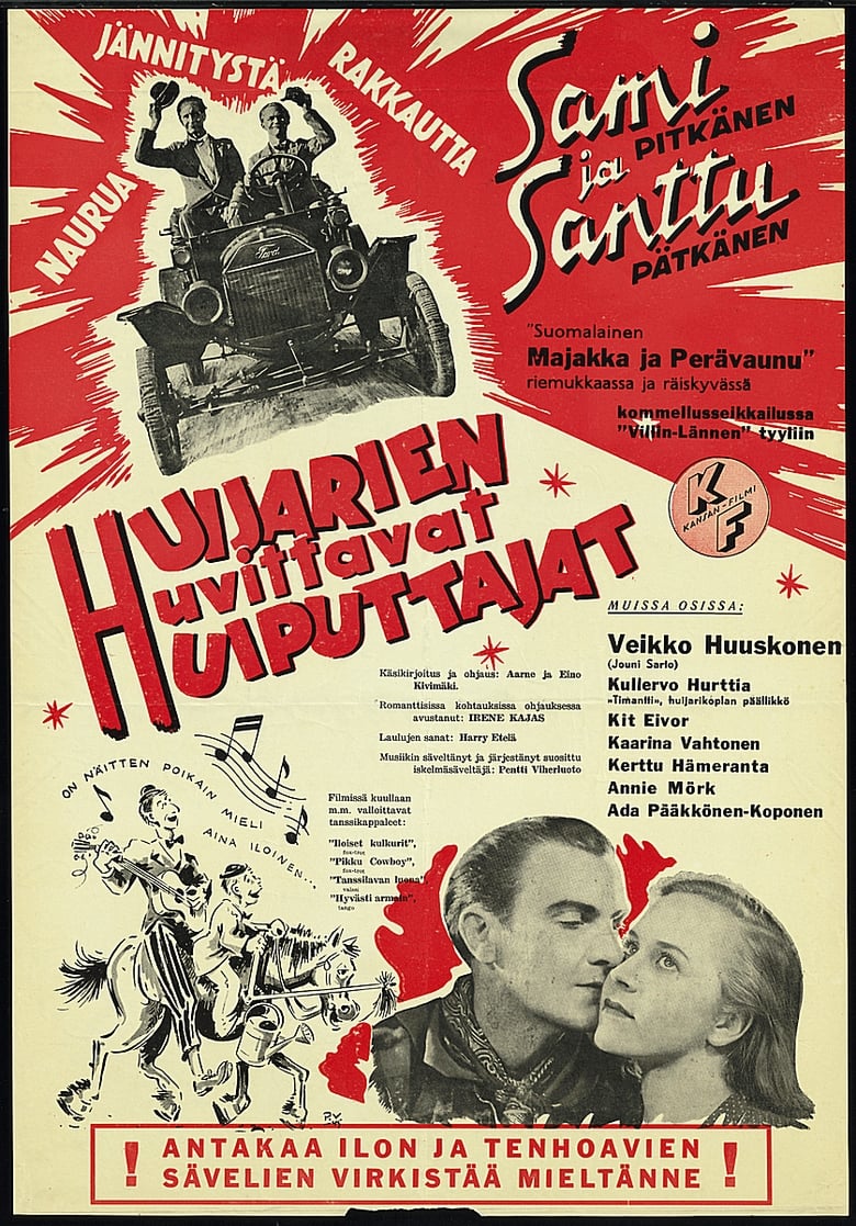 Poster of Huijarien huvittavat huiputtajat