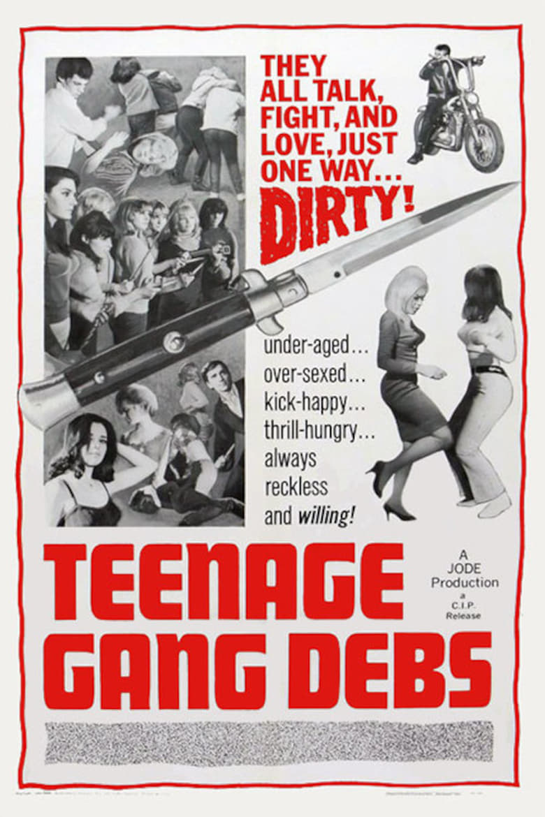 Poster of Teenage Gang Debs