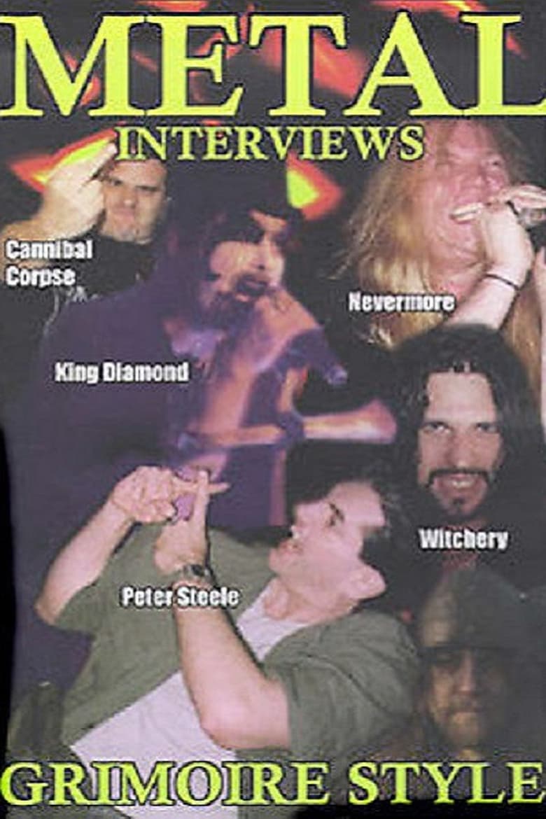 Poster of Metal Interviews: Grimoire Style