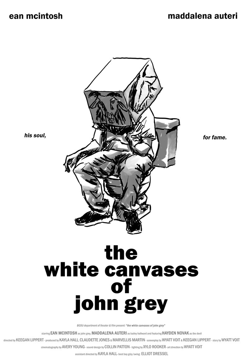 Poster of The White Canvases of John Grey