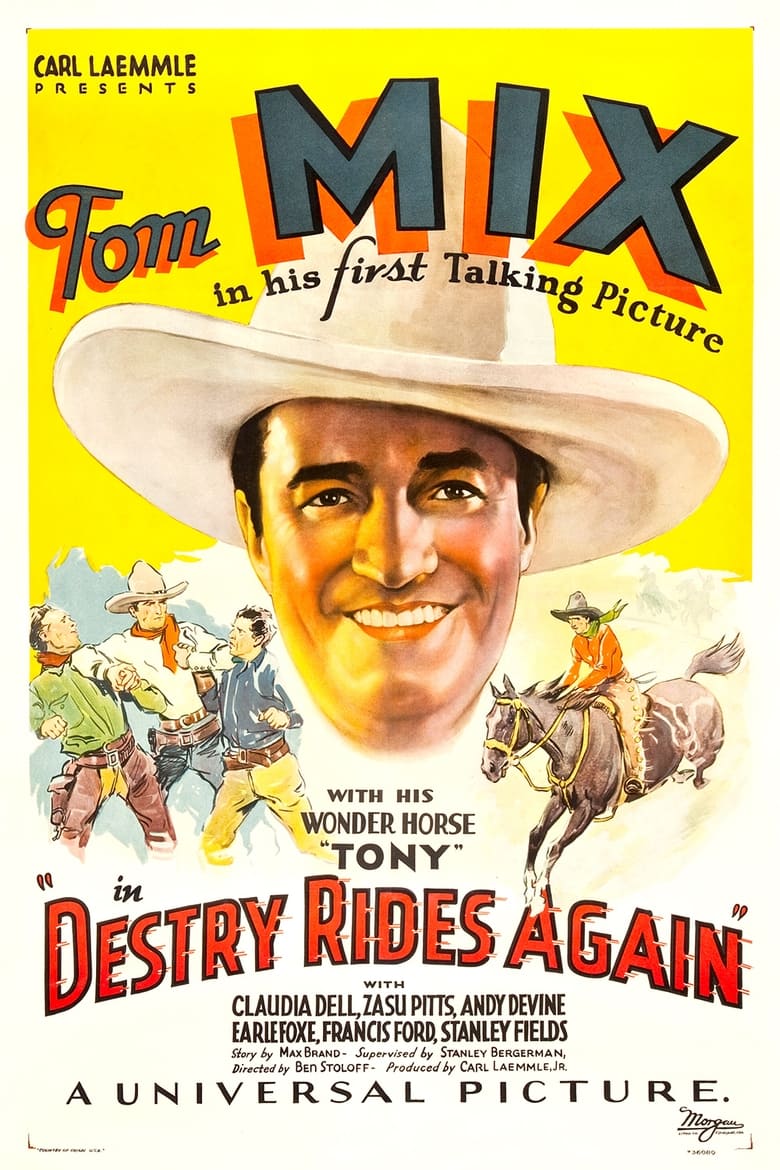 Poster of Destry Rides Again