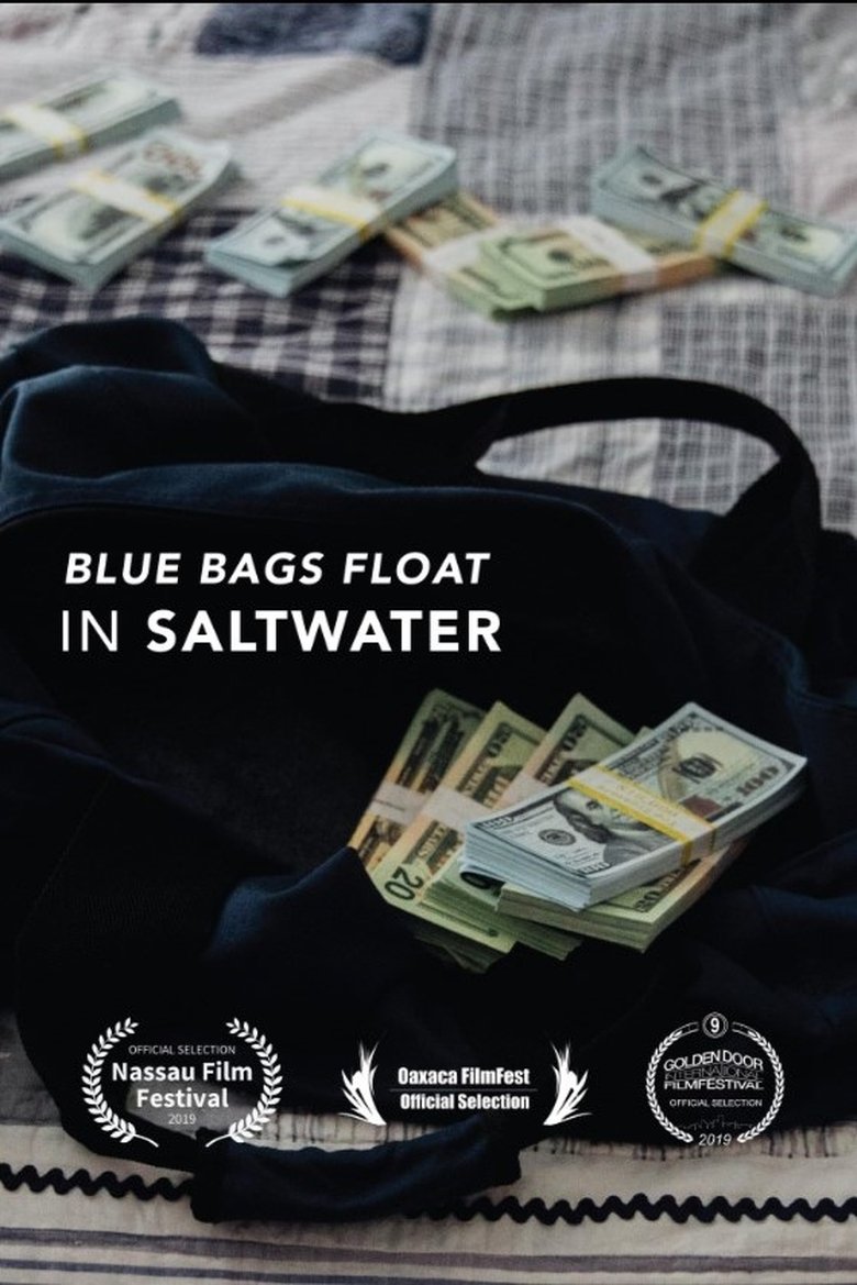 Poster of Blue Bags Float in Saltwater