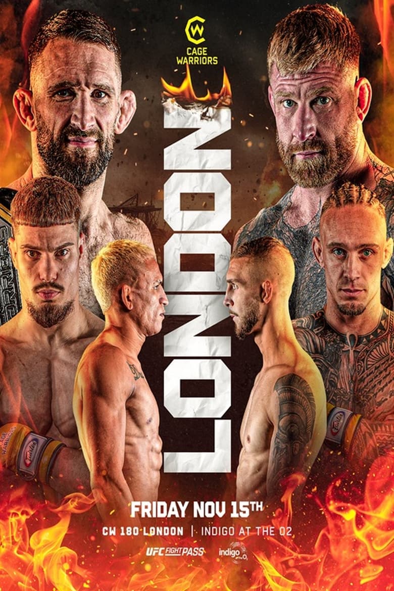 Poster of Cage Warriors 180: London