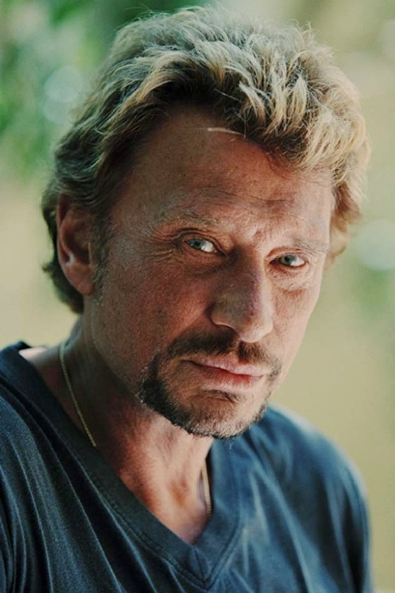 Portrait of Johnny Hallyday