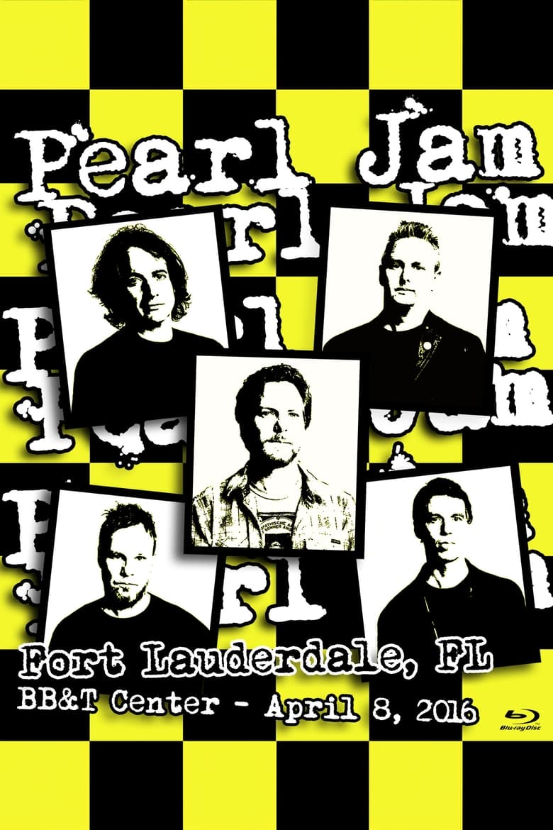 Poster of Pearl Jam: Fort Lauderdale 2016